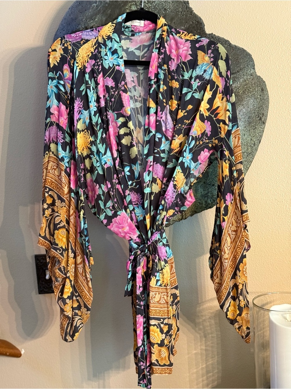 EUC Spell Butterfly Short Robe - Picture 2 of 5